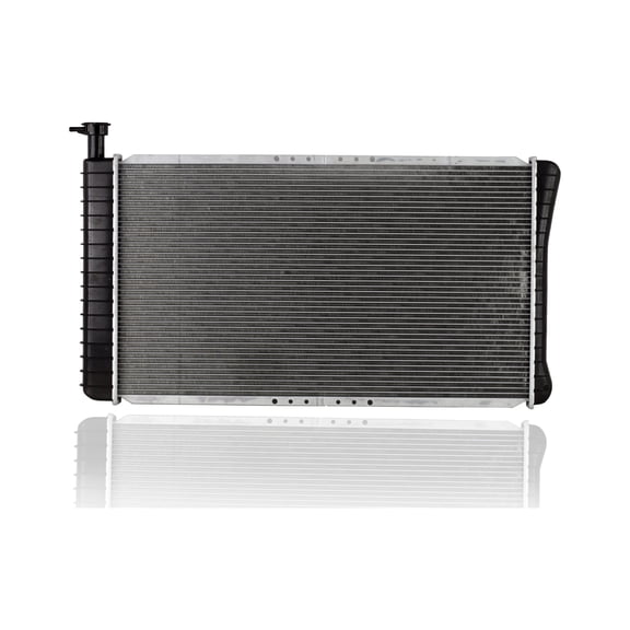 Radiator - Pacific Best Inc. Fit/For 1477 92-94 Chevrolet GMC G-Series Van 5.0/5.7 - Without Engine Oil Cooler, With Transmission Oil Cooler, Plastic Tank, Aluminum Core