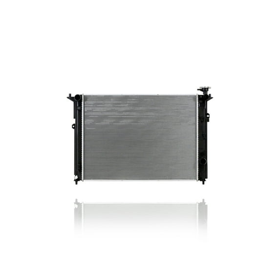 Radiator - Pacific Best Inc. Fit/For 15-16 Hyundai Genesis-Sedan 5.0L V8, 17-20 Genesis G80 5.0L Automatic Transmission - Plastic Tank Aluminum Core, 1-Row - 25310B1250