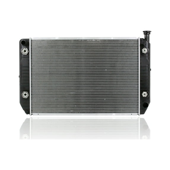 Radiator - Pacific Best Inc. Fit/For 1530 94-99 Chevrolet GMC P-Series Motorhome/Van V8 5.7L - With Engine Oil Cooler, Plastic Tank Aluminum Core Fits select: 1994-1996 CHEVROLET G20