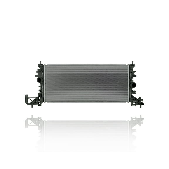 Radiator - Pacific Best Inc. Fit/For 17-19 Chevrolet Cruze-Sedan 1.4L Turbo/1.6L Turbo-2nd Design, 17-19 Hatcback-1.4L Turbo 2nd Design - Plastic Tank Aluminum Core - 39116554