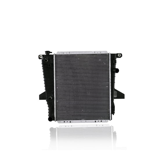 Radiator - Pacific Best Inc. Fit/For 1721 95-97 Ford Explorer Ranger Bronco II, 95-95 Mazda Pickup 6CY Automatic - Plastic Tank, Aluminum Core