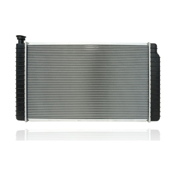 Radiator - Pacific Best Inc. Fit/For 1788 96-00 Chevrolet GMC Pickup Automatic Transmission 4.3L - With Engine Oil Cooler - Plastic Tank/Aluminum Core, 1-Row Fits select: 1996-2000 CHEVROLET GMT-400