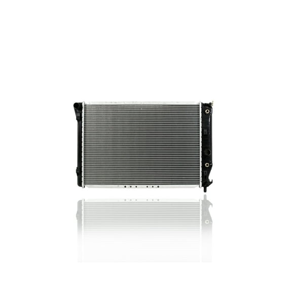 Radiator - Pacific Best Inc. Fit/For 1885 97-01 Chevrolet Corvette Quick Connect - Without Engine Oil Cooler - Plastic Tank, Aluminum Core, 1-Row