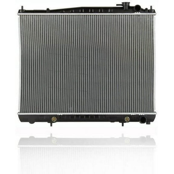 Radiator - Pacific Best Inc. Fit/For 2075 96-00 Nissan Pathfinder, 97-00 Infiniti QX4 Automatic V6 3.3/3.5L - Plastic Tank, Aluminum Core