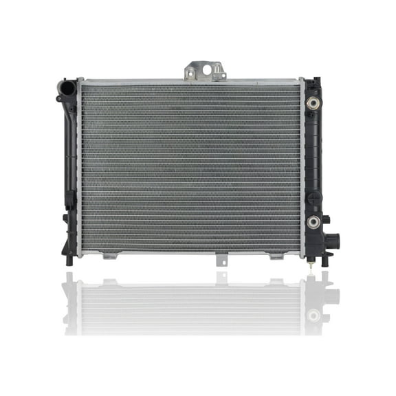 Radiator - Pacific Best Inc. Fit/For 2078 95-98 Saab 9000 2.3L/3.0L - Plastic Tank Aluminum Core