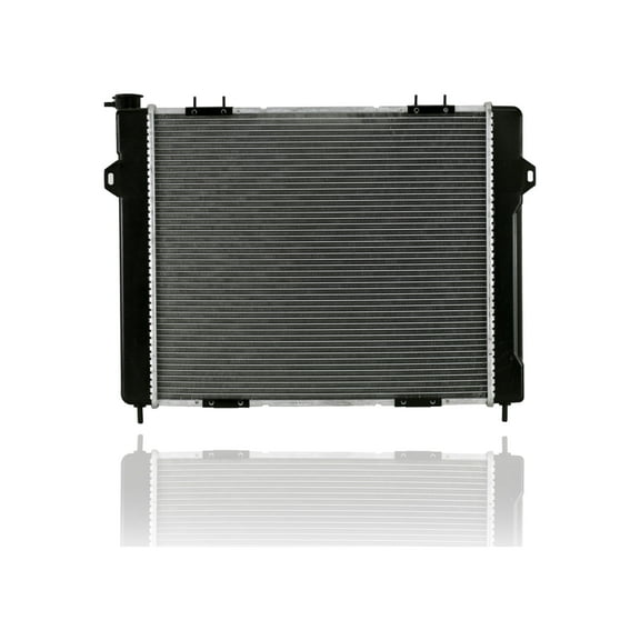 Radiator - Pacific Best Inc. Fit/For 2206 98-98 Jeep Grand Cherokee V8 - Plastic Tank, Aluminum Core