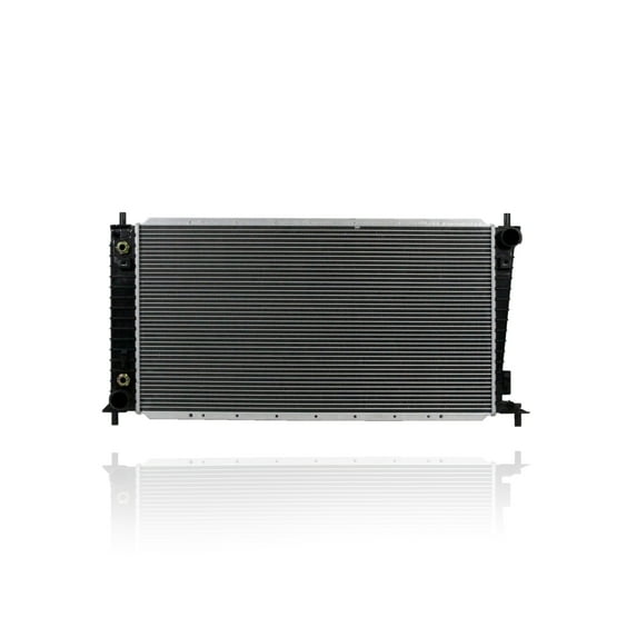 Radiator - Pacific Best Inc. Fit/For 2260 97-04 Ford Pickup 4.2/4.6/5.4L - Plastic Tank, Aluminum Core, 1-Row With Transmission Oil Cooler Adapter Fits select: 1997-2004 FORD F150