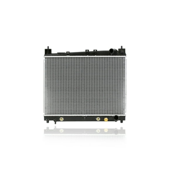 Radiator - Pacific Best Inc. Fit/For 2305 00-05 Toyota Echo, 04-06 Scion xA xB Automatic 4Cy - Plastic Tank, Aluminum Core, 1-Row