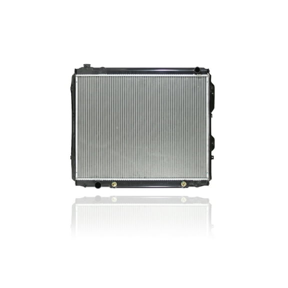 Radiator - Pacific Best Inc. Fit/For 2320 00-04 Toyota Tundra Automatic 6cy 3.4L - Plastic Tank, Aluminum Core, 2-Row
