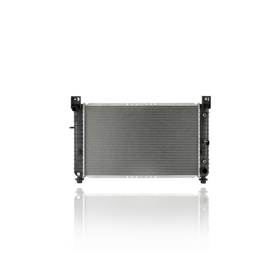 Radiator - Pacific Best Inc. Fit/For 2334 99-07 Chevrolet Silverado GMC Sierra Pickup V8 4.8/5.3L - Without Rear A/C, 28'' Core Size-Only Fits select: 2005-2007 GMC NEW SIERRA