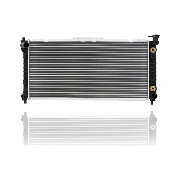Radiator - Pacific Best Inc. Fit/For 2407 00-Apr'01 Mazda 626 Automatic 4Cy 2.0L (Exclude Manual) - Plastic Tank Aluminum Core