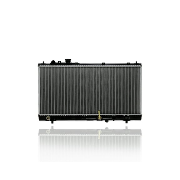 Radiator - Pacific Best Inc. Fit/For 2446 01-03 Mazda Protege Automatic 1.6/2.0L - Plastic Tank Aluminum Core