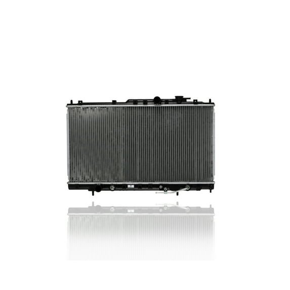 Radiator - Pacific Best Inc. Fit/For 2449 99-02 Mitsubishi Galant 4/6Cy - Plastic Tank Aluminum Core, 1-Row - MR312229