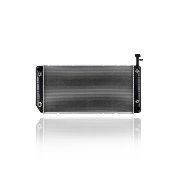 Radiator - Pacific Best Inc. Fit/For 2713 03-04 Chevrolet Express GMC Savana 8Cy 4.6/6.0L 1st Design - Plastic Tank, Aluminum Core