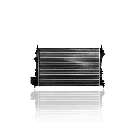 Radiator - Pacific Best Inc. Fit/For 2913 04-09 Saab 9-3 Sedan, 04-04 Convertible Manual Transmission 2.0L (VIN from 41040103) - Plastic Tank Aluminum Core