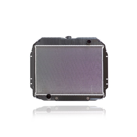 Radiator - Pacific Best Inc. Fit/For 444 66-77 Ford F-Series Pickup 4WD V8 6.5L - Plastic Tank Aluminum Core Fits select: 1967-1977 FORD F100, 1967-1977 FORD F250