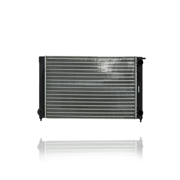 Radiator - Pacific Best Inc. Fit/For 837 82-93 Volkswagen Rabbit Cabriolet, 81-92 VW Jetta/Golf, 83-87 Scirocco - Plastic Tank Aluminum Core Fits select: 1987 VOLKSWAGEN GTI