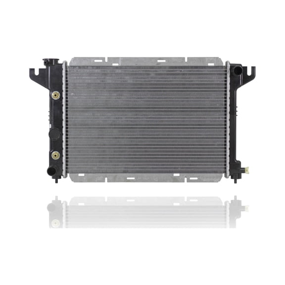 Radiator - Pacific Best Inc. Fit/For 87-90 Plymouth Sundance, 89-90 Dodge Shadow 4Cy 2.2/2.5L - Plastic Tank Aluminum Core - 4401680