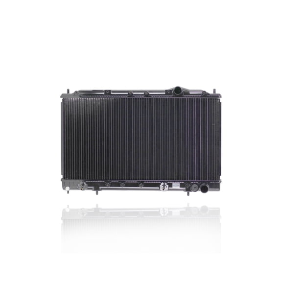 Radiator - Pacific Best Inc. Fit/For 90-94 Mitsubishi Eclipse Ford Laser Eagle Talon - Without Turbo - Automatic Transmission 1.8/2.0L Plastic Tank Aluminum Core - 1-Row - MB538506