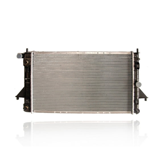Radiator - Pacific Best Inc. Fit/For 91-93 Saturn Sedan/Wagon/Coupe 4Cy 1.9L (Factory-A/C) - Plastic Tank Aluminum Core, 2-Row - 21030626 Fits select: 1991-1993 SATURN SL2, 1991-1993 SATURN SL1