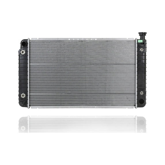 Radiator - Pacific Best Inc. Fit/For 95-97 Chevrolet GMC Pickup C/K-Series V6 4.3L With Engine Oil Cooler - Plastic Tank Aluminum Core - 52463933 Fits select: 1995-1997 CHEVROLET GMT-400