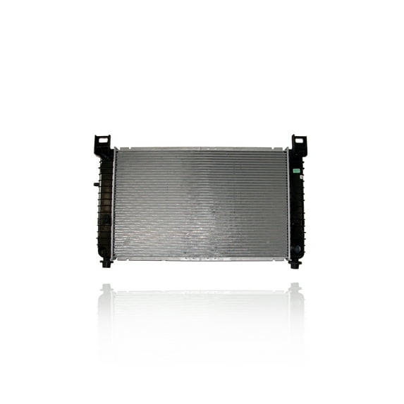 Radiator - Pacific Best Inc. Fit/For 99-02 Chevrolet Silverado GMC Sierra Manual Transmission 4.3L - Plastic Tank Aluminum Core, 1-Row - 52486601 Fits select: 1999-2004 GMC NEW SIERRA