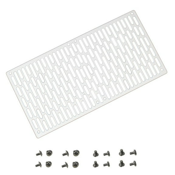 Radiator Protective Panel Galvanized Steel Cooling Fan Plate Guard for PC Cooling Components Radiator Shield