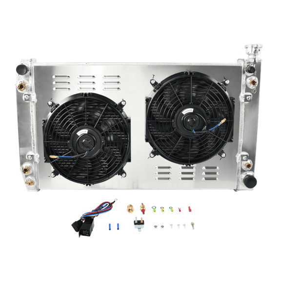 Radiator+Shroud Fan Kit for 1988-1999 Chevy Truck GMC C/K C1500 C2500 C3500