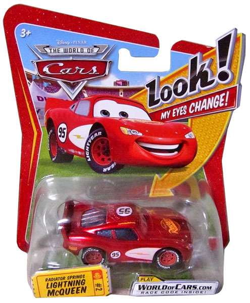 カーズ、ミニカーマテルライトニングマックィーンRADIATOR SPRINGS Disney Pixar Cars Radiator Springs Lightning McQueen Diecast Car