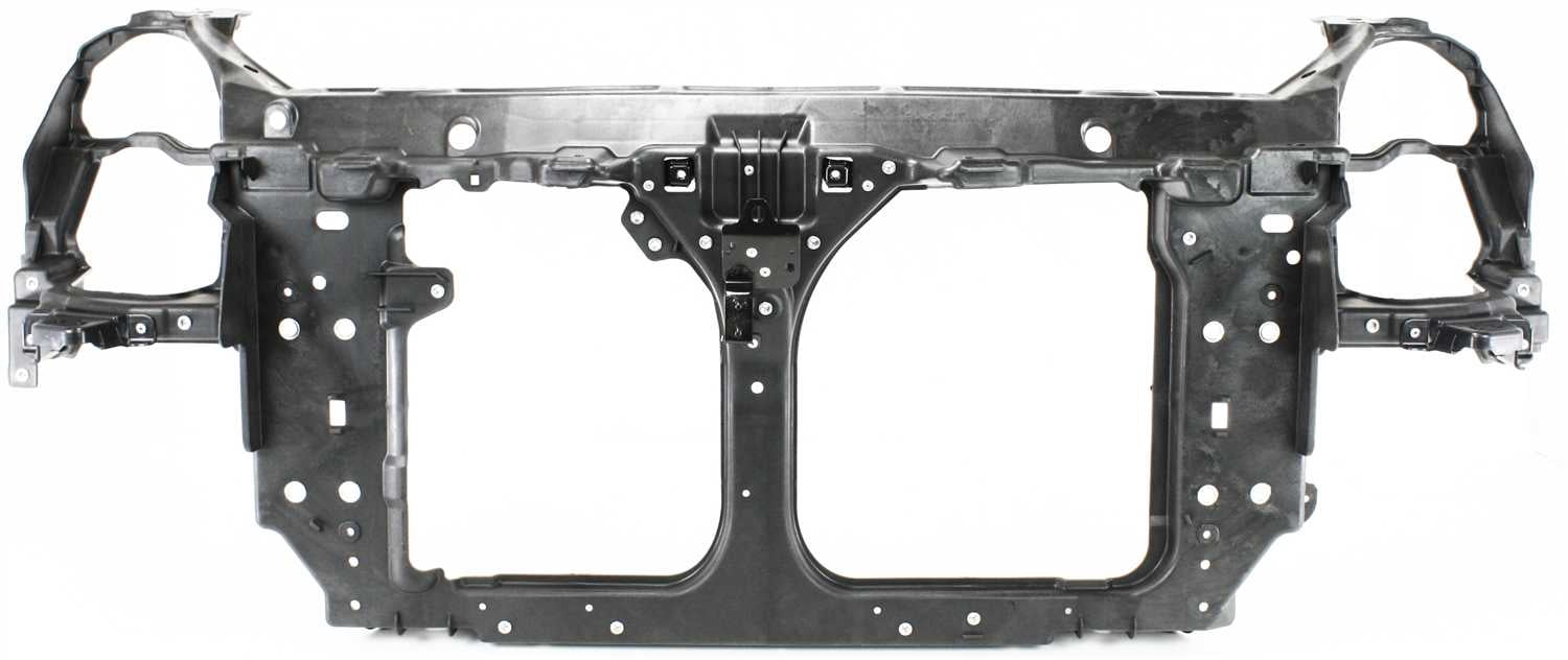 Radiator Support Compatible with INFINITI G35 03-07 Assembly Black ...