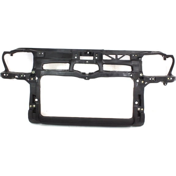 Radiator Support Compatible with Volkswagen JETTA 1999-2004 / GOLF 2000-2005 Assembly Black Plastic 6 Cyl.