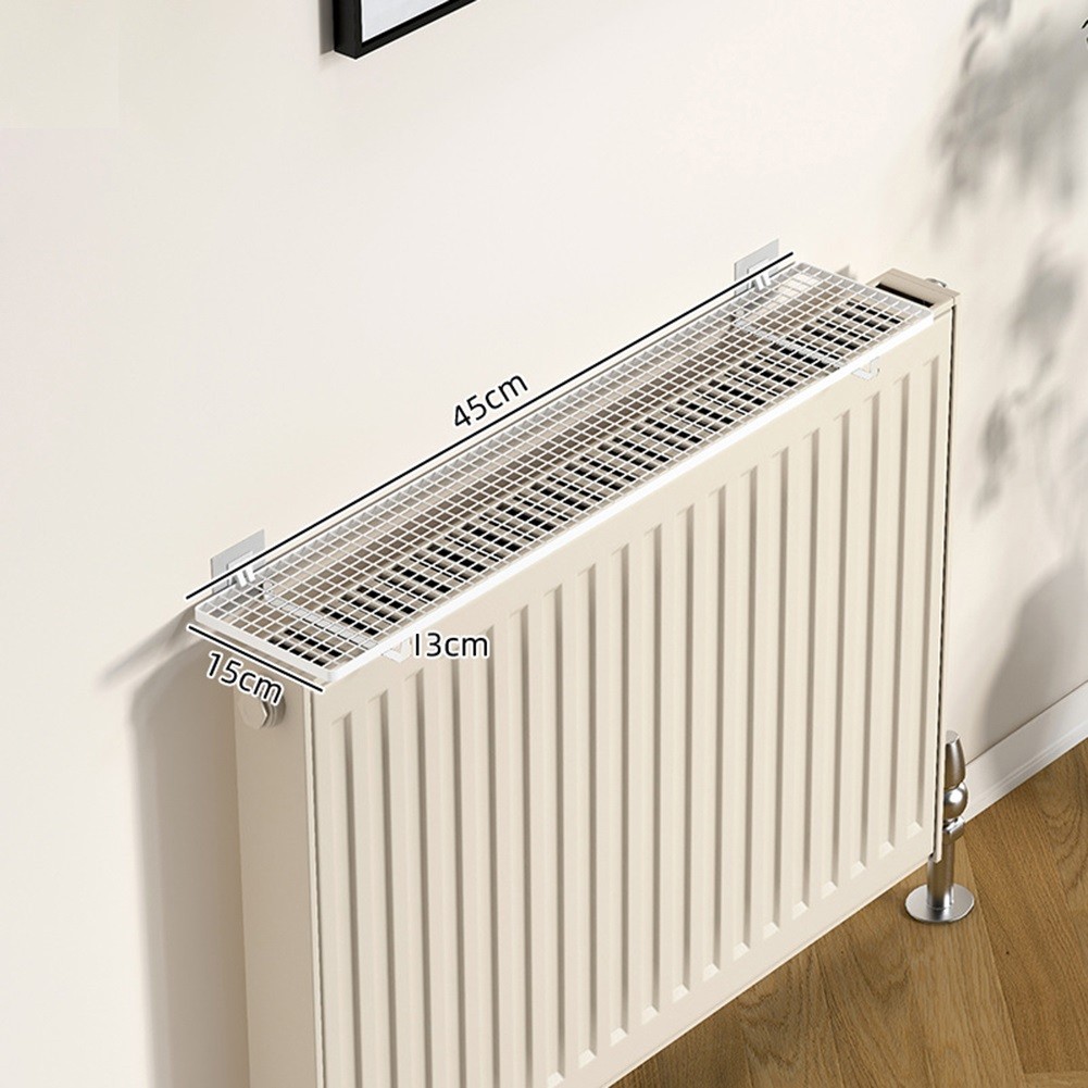 Governale Radiator Clips Radiator Top Shelf With No Trace Clips For Household Heating Pipe ...