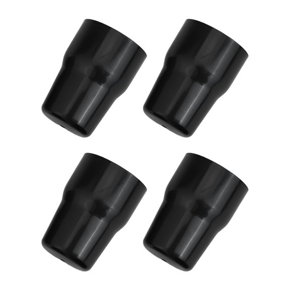 Radiator Valve Cap Replacement Set of 10 Black with Simple Installation