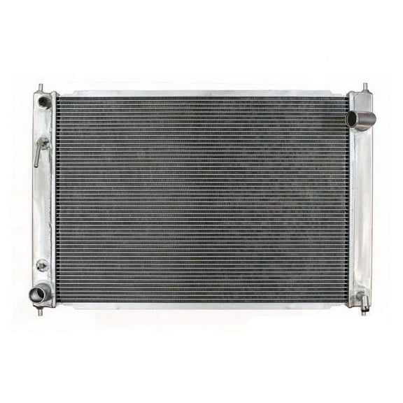 Radiator and A/C Condenser Assembly - Compatible with 2008 - 2013 INFINITI G37 3.7L V6 2009 2010 2011 2012