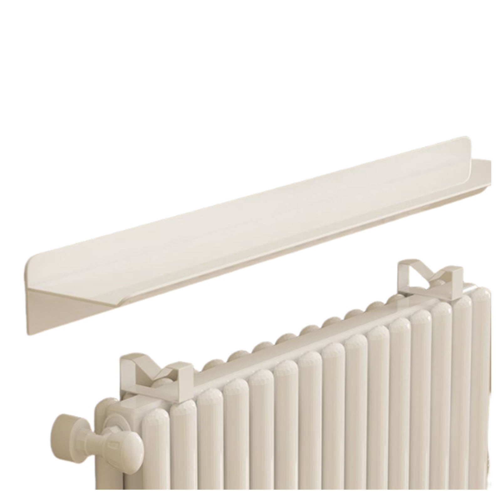 Radiator cover white, radiator shelf floating heater cover made of ...