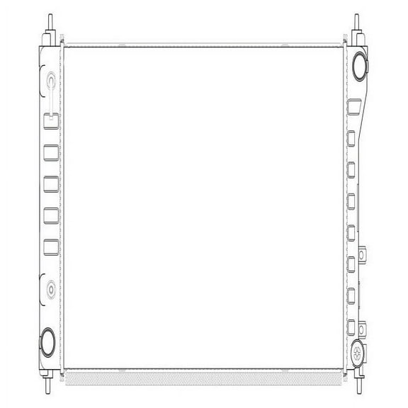 Radiator for 19-22 Nissan Altima 2.5 Liter Direct Injection Gasoline RAD3118