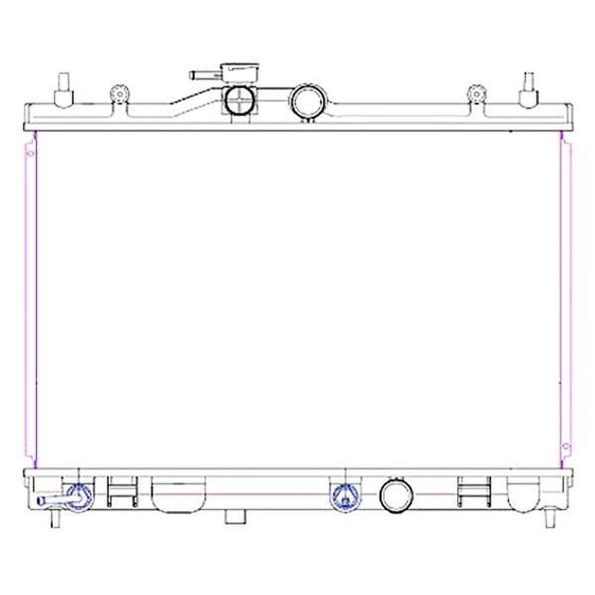 Radiator for Nissan Versa 2007-2011 RAD2981 - Walmart.com