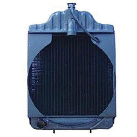 Radiator using 7/8" Male Oil Line Fittings fits Case 530CK 580CK 580CKB A39345