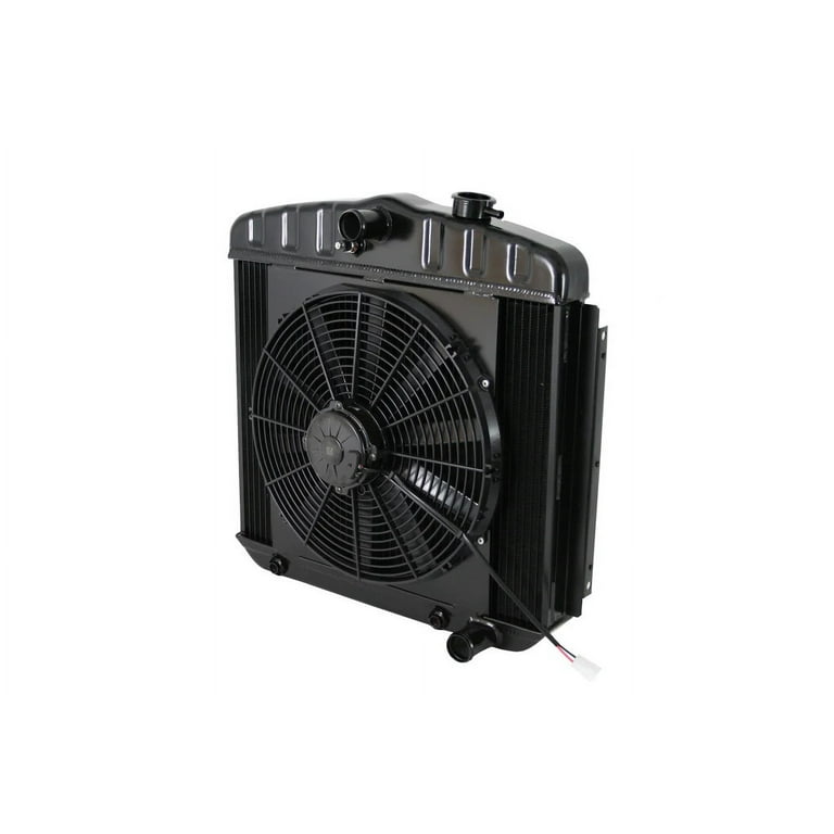 Dewitts Radiator w/Fans Automatic Transmission 55-57 Chevy LS Dewitts Radiator w/Fans Automatic Transmission 55-57 Chevy LS