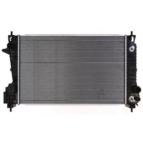 Radiator with Transmission Coolers - Compatible with 2012 - 2018 Chevy Sonic Hatchback, Sedan 1.4L 4-Cylinder 2013 2014 2015 2016 2017 2019 2020