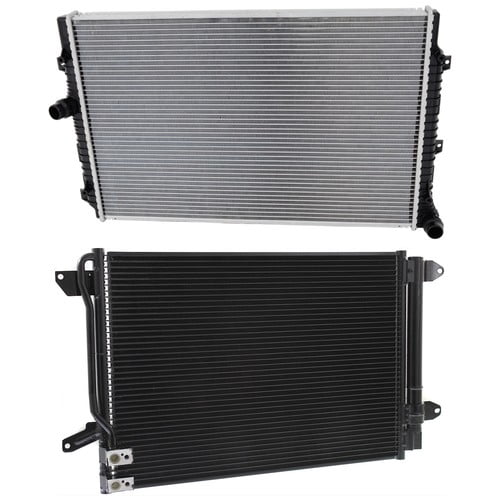 Vw Bug Radiator Radiators for VW Sedan Volkswagen Beetle Jetta 2014-2015 - Walmart.com