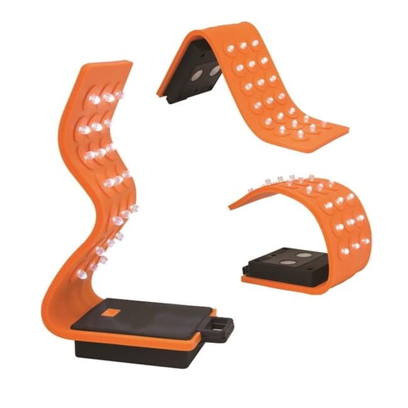 Radiavature 21 LED Silicone Flex Light - Orange