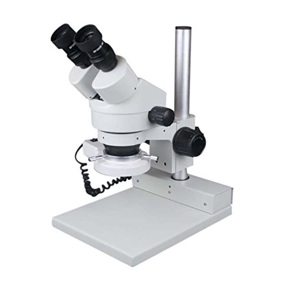 Radical 165mm WD 45x Zoom Stereo Dissection Industrial PCB Microscope w Circular Light