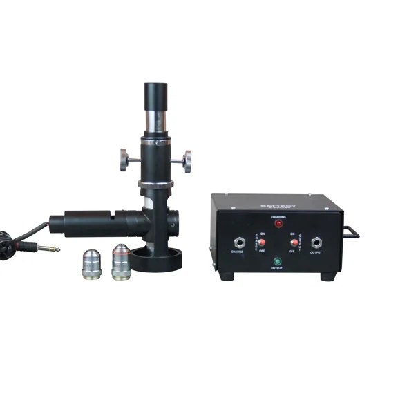 Radical 600 Portable Field Metallurgy Microscope Reflected Light with Battery Backup