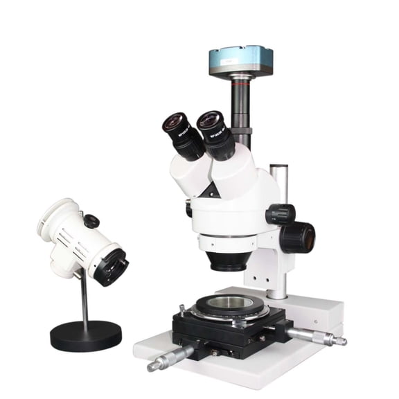 Radical Forensics Bullet Inspection Zoom Stereo Microscope with Rotary Stage 3Mega Pix Camera