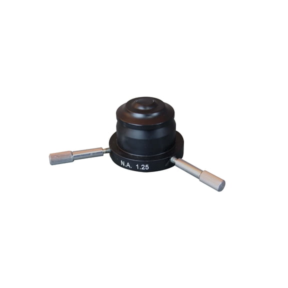 Radical Live Blood Analysis Upgrade Oil Darkfield Condenser for Microscopes with 100x Oil Objective Built in Diaphragm