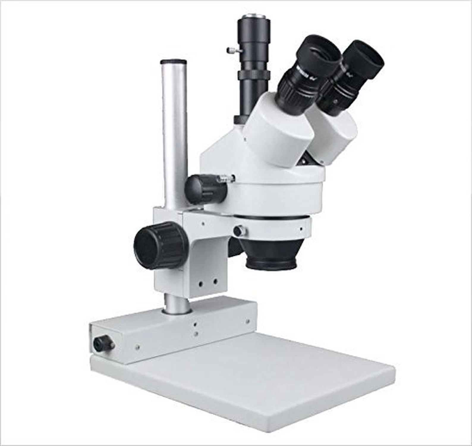 Radical Long Working Distance 110mm 7-60x Zoom Stereo Trinocular ...