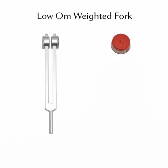 Radical  Low-OM (Earth Star) Weighted OM Tuning Fork 68.05 Hz | Includes Activator