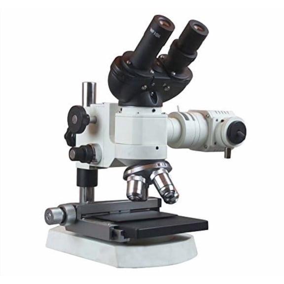 Radical Metallurgical Reflected LED Light Material Science Binocular Microscope w 600x Magnification Industrial XY Stage