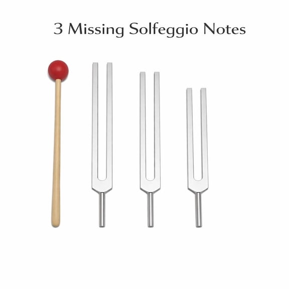 Radical 🎵 Missing Sacred Solfeggio Tuning Forks 3-Piece Set | 174 Hz • 285 Hz • 963 Hz